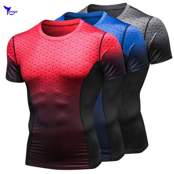 3d printed gradient color quick dry running shirt men compression short sleeve t-shirts fitness tight-fit jersey gym sportswear kg-685, Black;blue
3d printed gradient color quick dry running shirt men compression short sleeve t-shirts fitness tight-fit jersey gym sportswear kg-685, Black;blue