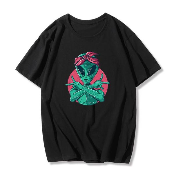 new harajuku gothic female tshirt alien print short sleeve & tees summer fashion casual t shirt women clothing t-shirts bbyver lg2010
new harajuku gothic female tshirt alien print short sleeve & tees summer fashion casual t shirt women clothing t-shirts bbyver lg2010