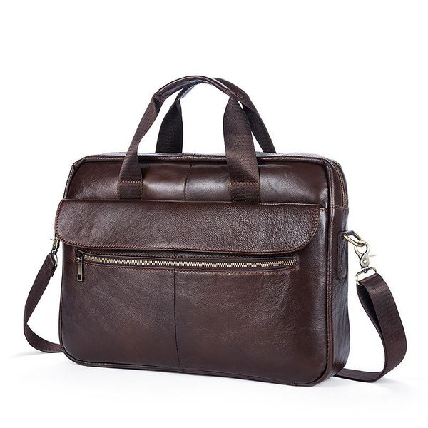 factory out genuine leather leather men's bag business pure color multi-functional men's briefcase can pack laphandbags
factory out genuine leather leather men's bag business pure color multi-functional men's briefcase can pack laphandbags
