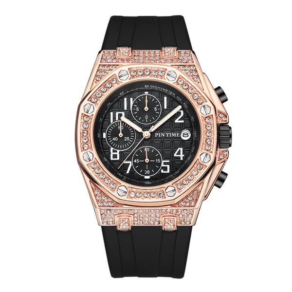 popular online red silicone strap waterproof business sports hip-hop mens watch personality womens watch with rhinestones student large dial, Slivery;brown
popular online red silicone strap waterproof business sports hip-hop mens watch personality womens watch with rhinestones student large dial, Slivery;brown