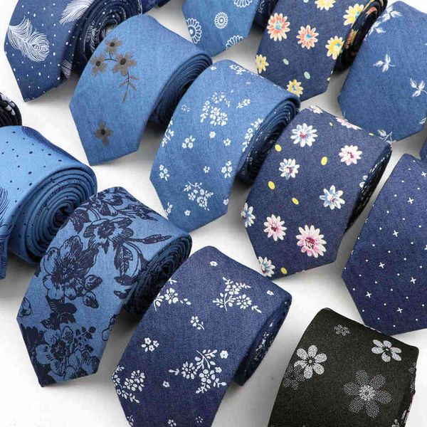 new cotton denim ties for men 7cm floral feather dot blue neck tie for wedding party casual print slim neckties daily wear gift y1229, Blue;purple
new cotton denim ties for men 7cm floral feather dot blue neck tie for wedding party casual print slim neckties daily wear gift y1229, Blue;purple