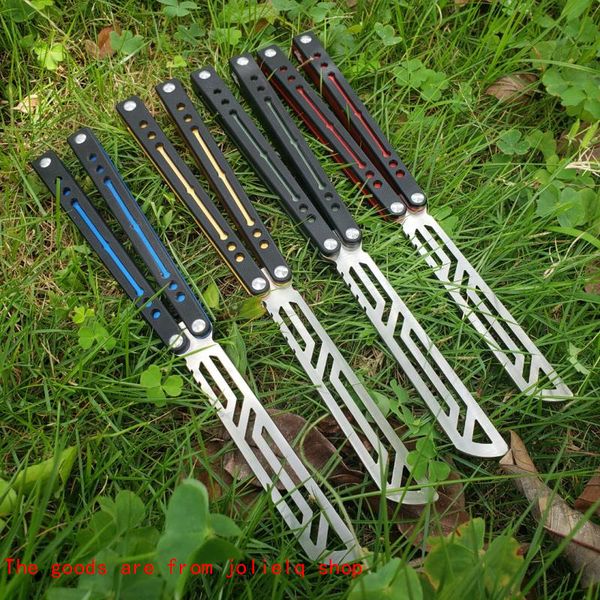 in black trainer butterfly knife knife black nautilus channel aluminum+g10 handle 440 blade bushing system tactical folding qynf 11hrb
in black trainer butterfly knife knife black nautilus channel aluminum+g10 handle 440 blade bushing system tactical folding qynf 11hrb