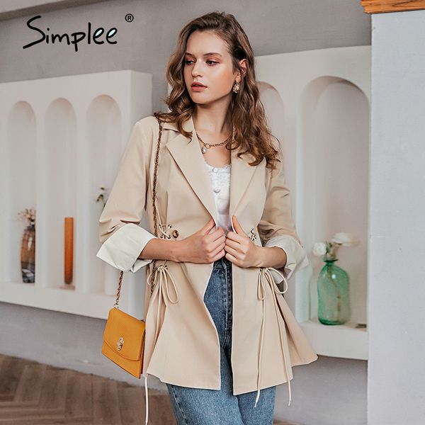 simplee causal khaki autumn women trench coat female elegant long sleeve coat women solid long coat with drawstring windbreaker 201031, Tan;black
simplee causal khaki autumn women trench coat female elegant long sleeve coat women solid long coat with drawstring windbreaker 201031, Tan;black
