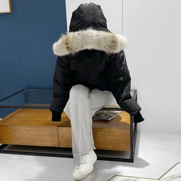 women men outerwear luxurys designers clothing canada winter preferred jacket hooded down parkas animal pattern silver label ladies coat, Black
women men outerwear luxurys designers clothing canada winter preferred jacket hooded down parkas animal pattern silver label ladies coat, Black