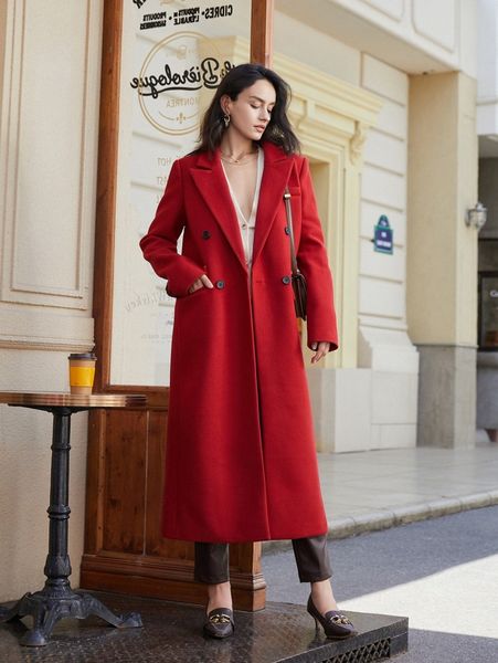 lapel neck double breasted flap pocket overcoat 316n#, Black
lapel neck double breasted flap pocket overcoat 316n#, Black