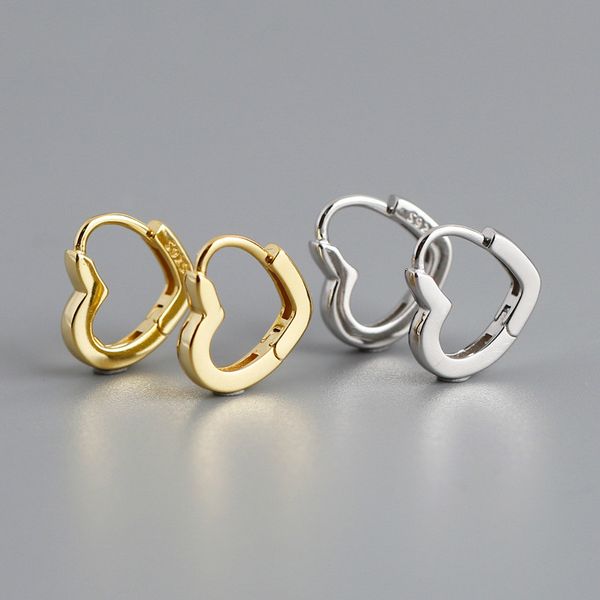 februaryfrost brand designer 100% 925 sterling silver heart-shaped stud earrings for women fashion designer women simple earrings, Golden;silver
februaryfrost brand designer 100% 925 sterling silver heart-shaped stud earrings for women fashion designer women simple earrings, Golden;silver