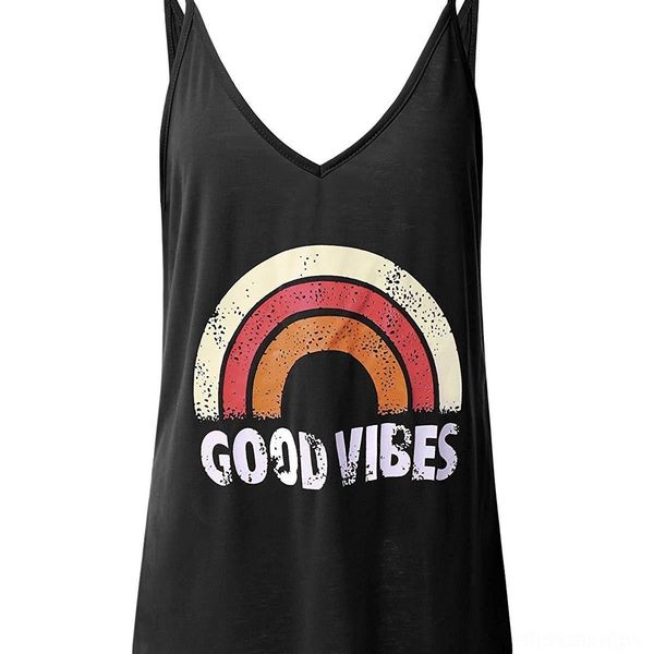 r2eyk women's wear suspender bottoming of in summer and printed jacket coat autumn shirt 2019 rainbow sling sleeveless t-shirt f, White
r2eyk women's wear suspender bottoming of in summer and printed jacket coat autumn shirt 2019 rainbow sling sleeveless t-shirt f, White