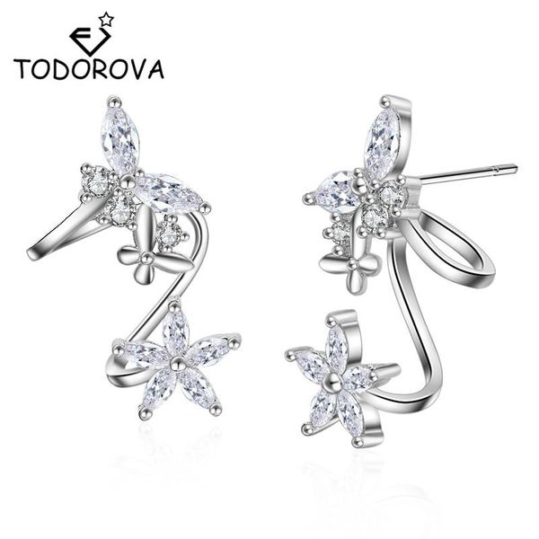 stud todorova shiny cz zircon butterfly star female ladies' earrings for women jewelry gifts, Golden;silver
stud todorova shiny cz zircon butterfly star female ladies' earrings for women jewelry gifts, Golden;silver