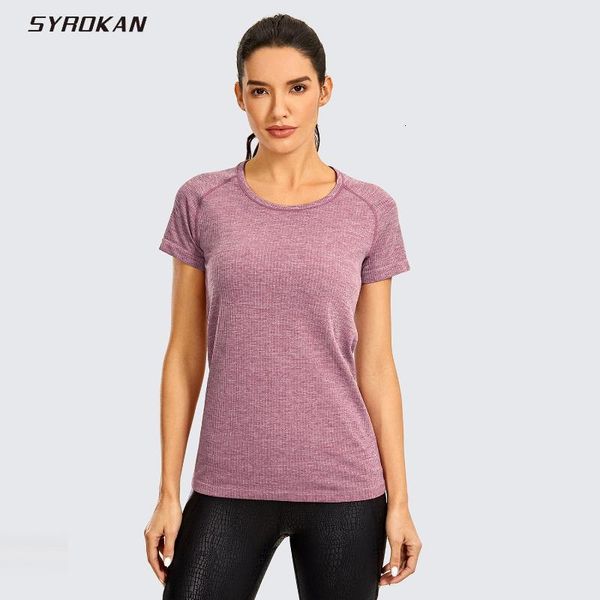 syrokan women's seamless workout athletic tee stretch raglan sleeve shirts running, Gray;blue
syrokan women's seamless workout athletic tee stretch raglan sleeve shirts running, Gray;blue