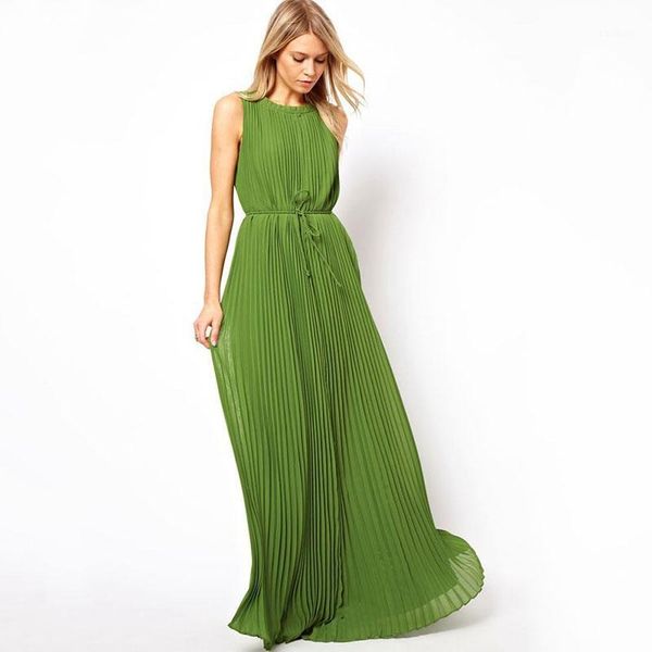 robe green pleated evening dress chiffion draped sleeveless formal dress women elegant vestidos de fiesta noche1, White;black
robe green pleated evening dress chiffion draped sleeveless formal dress women elegant vestidos de fiesta noche1, White;black
