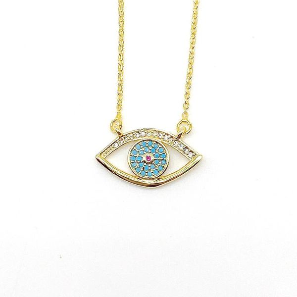 5pcs/lot fashion necklaces blue cz eye pendants o chain necklaces, Silver
5pcs/lot fashion necklaces blue cz eye pendants o chain necklaces, Silver