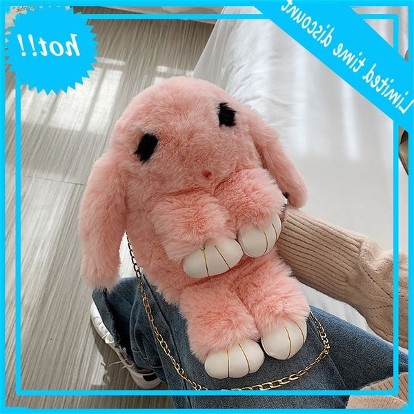 play dead women's 2020 new personalized rabbit shoulder versatile plush doll chain messenger bag
play dead women's 2020 new personalized rabbit shoulder versatile plush doll chain messenger bag