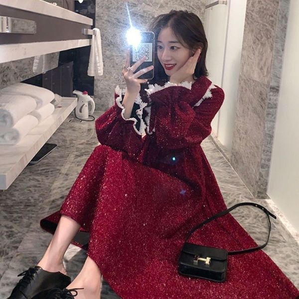 long red scattered piece navy collar 2020 new korean version loose waist dress dress show thin skirt over the knee bj8hi, Black;gray
long red scattered piece navy collar 2020 new korean version loose waist dress dress show thin skirt over the knee bj8hi, Black;gray