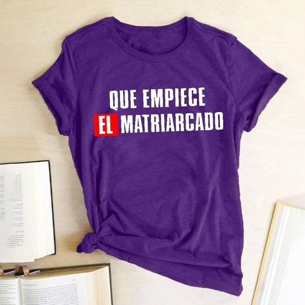 que empertieciec el matriarcado письмо печать женщины футболка феминистская феминизм лето футболка la casa de papel tops tee рубашка femme j
que empertieciec el matriarcado письмо печать женщины футболка феминистская феминизм лето футболка la casa de papel tops tee рубашка femme j