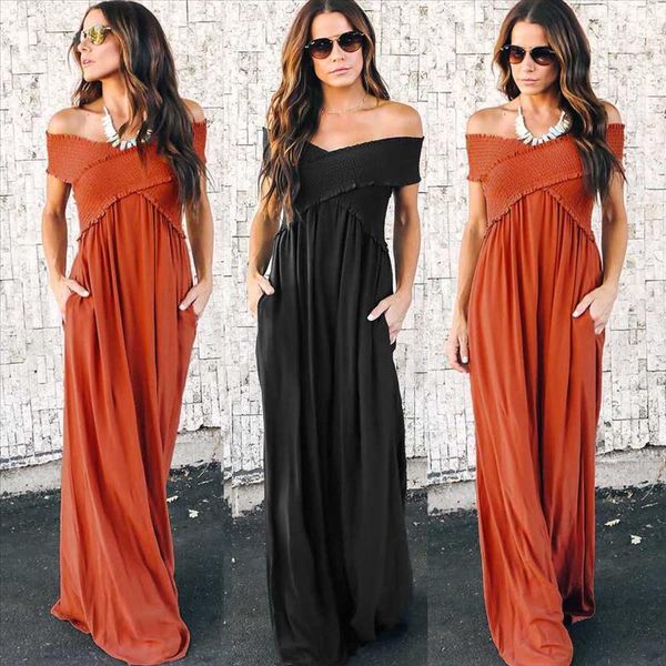 летняя мода сладкая леди женщины boho solid black party sexy танец отдыха с плеча maxi бич sundress партии maxi длинное платье, Black;gray
летняя мода сладкая леди женщины boho solid black party sexy танец отдыха с плеча maxi бич sundress партии maxi длинное платье, Black;gray
