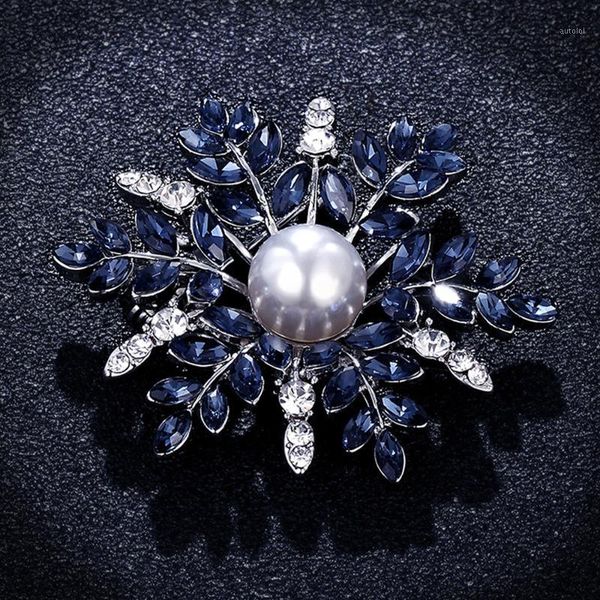 new fashion women's big brooch ladies snowflake imitation pearl rhinestone crystal wedding brooch pin jewelry ms christmas gift1, Gray
new fashion women's big brooch ladies snowflake imitation pearl rhinestone crystal wedding brooch pin jewelry ms christmas gift1, Gray