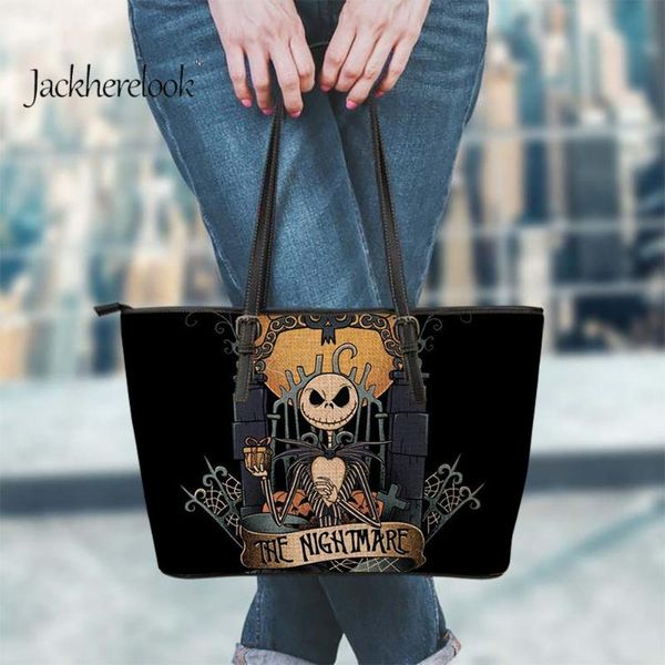 jackherelook women's pu leather handle bag nightmare before christmas design ladies zipper daily outdoor shoulder storager
jackherelook women's pu leather handle bag nightmare before christmas design ladies zipper daily outdoor shoulder storager