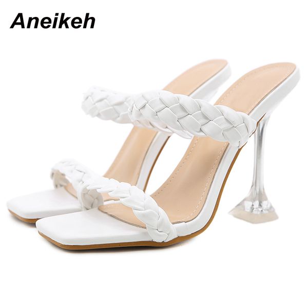 aneikeh zapatos de mujer 2021 new summer women's shoes fashion classics sweet narrow band retro pu solid stiletto heels slippers c0129, Black
aneikeh zapatos de mujer 2021 new summer women's shoes fashion classics sweet narrow band retro pu solid stiletto heels slippers c0129, Black