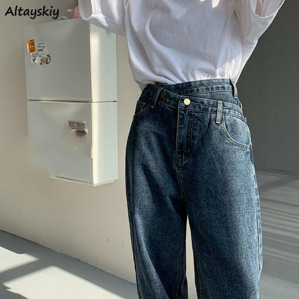 women's jeans retro women harajuku design chic stylish bf style teens denim trouser all-match high waisted college ladies clothing ins, Blue
women's jeans retro women harajuku design chic stylish bf style teens denim trouser all-match high waisted college ladies clothing ins, Blue