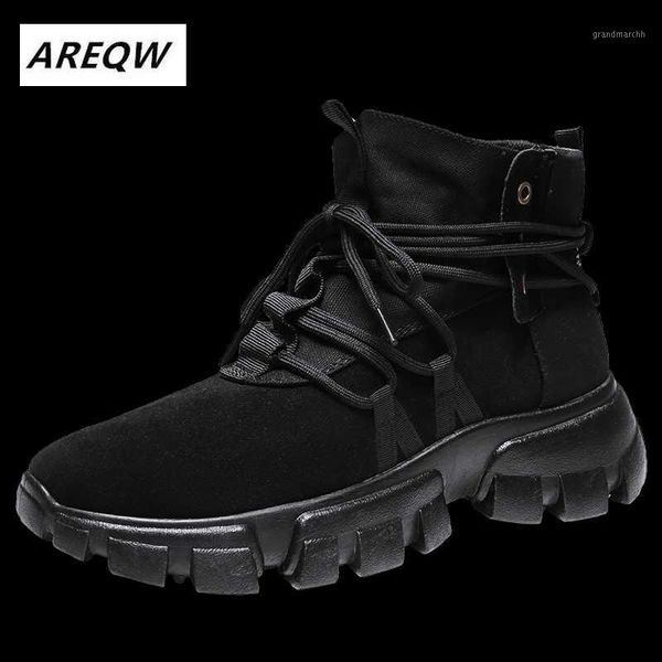boots 2021 autumn and winter warm retro british wind men's trend high to help round head comfortable boots1, Black
boots 2021 autumn and winter warm retro british wind men's trend high to help round head comfortable boots1, Black