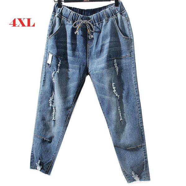 women's jeans 4xl summer skinny capris women calf-length pants denim pant high waist plus size female short jean for woman, Blue
women's jeans 4xl summer skinny capris women calf-length pants denim pant high waist plus size female short jean for woman, Blue