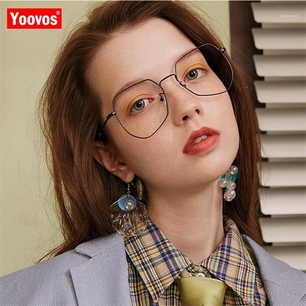 yoovos 2020 metal reading glasses women classic alloy polygon glasses for retro irregular optical gafas de mujer1, White;black
yoovos 2020 metal reading glasses women classic alloy polygon glasses for retro irregular optical gafas de mujer1, White;black