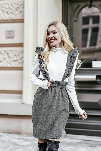 женщины brace пинафор mini suspender skater высокой талией рябить юбки высокой талией bodycon ремень целом партия юбка партии лето, Black
женщины brace пинафор mini suspender skater высокой талией рябить юбки высокой талией bodycon ремень целом партия юбка партии лето, Black