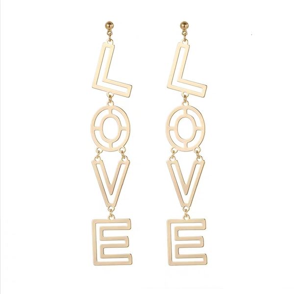 luxury- american exaggerated atmosphere love earrings 2021 new trend korean temperament long personalized fashion web celebrity earring, Silver
luxury- american exaggerated atmosphere love earrings 2021 new trend korean temperament long personalized fashion web celebrity earring, Silver