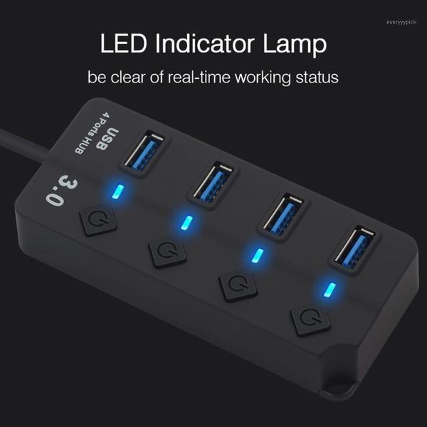 4 port usb hub 3.0 high speed 5gbps usb 3.0 hub with switch led multi splitter adapter for pro lappc1
4 port usb hub 3.0 high speed 5gbps usb 3.0 hub with switch led multi splitter adapter for pro lappc1