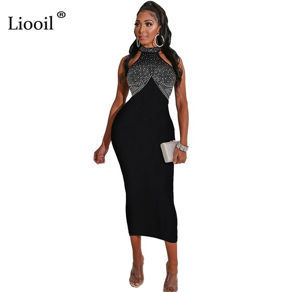 liooil rhinestone bodycon midi dress club wear outfits 2020 spring summer sleeveless o neck tight dresses woman party night t200707, Black;gray
liooil rhinestone bodycon midi dress club wear outfits 2020 spring summer sleeveless o neck tight dresses woman party night t200707, Black;gray