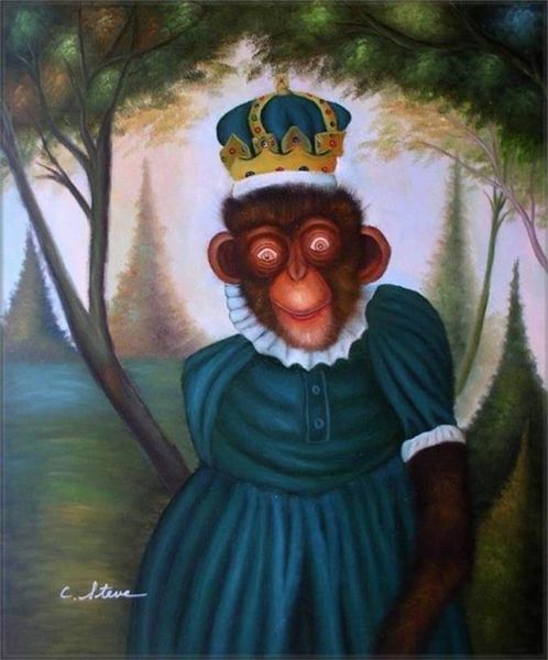 monkey framed and frameless high-quality hand-painted high-definition indian abstract portrait oil painting canvas, used for various sizes
monkey framed and frameless high-quality hand-painted high-definition indian abstract portrait oil painting canvas, used for various sizes