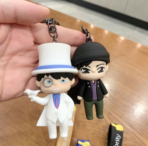 2020 the factory wholesale detective conan silicone car key chain creative car keychains creative custom key chain, Silver
2020 the factory wholesale detective conan silicone car key chain creative car keychains creative custom key chain, Silver