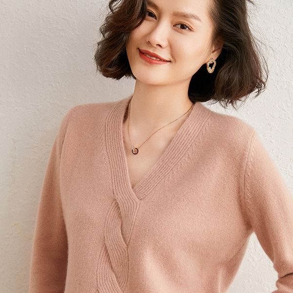 2021 100% thick released long sleeves female cashmere goat sweaters the upper class women in f545, White;black
2021 100% thick released long sleeves female cashmere goat sweaters the upper class women in f545, White;black