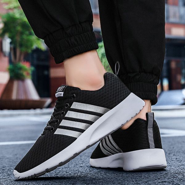 mesh running large plus size lightweight breathable men jogging sport shoes outdoor black sneakers
mesh running large plus size lightweight breathable men jogging sport shoes outdoor black sneakers