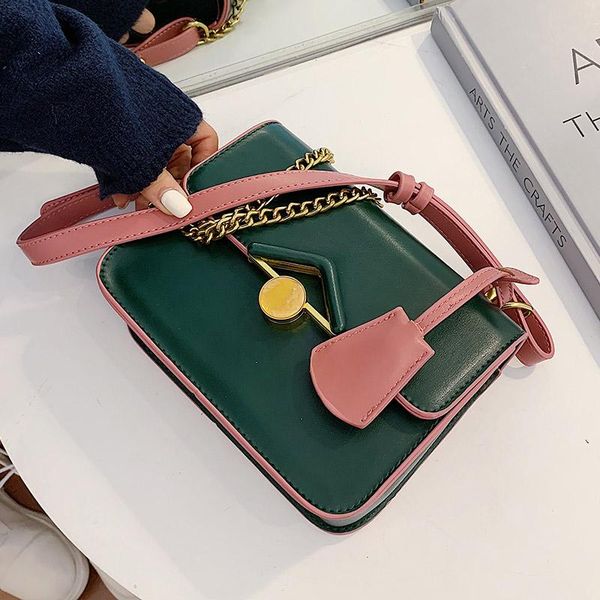 contrast color flap crossbody bag pu leather women's designer handbags and purse female chain shoulder messenger bag
contrast color flap crossbody bag pu leather women's designer handbags and purse female chain shoulder messenger bag