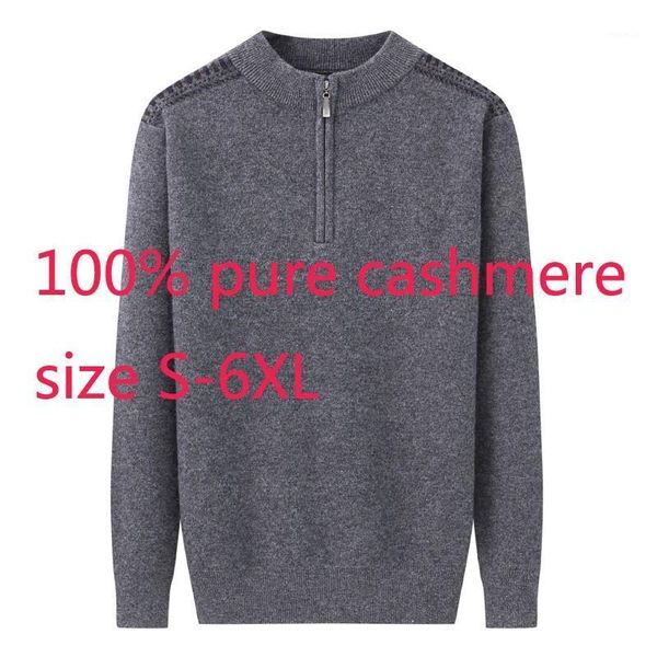 new 100% cashmere men mock neck zipper collar thickened knitwear casual computer knitted pullovers plus size s-6xl1, White;black
new 100% cashmere men mock neck zipper collar thickened knitwear casual computer knitted pullovers plus size s-6xl1, White;black