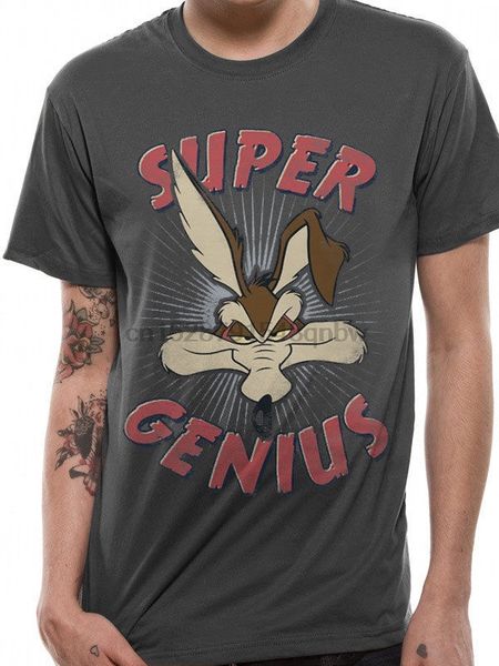 wile e coyote super genius looney tunes official roadrunner grey cool casual pride men new sport hooded sweatshirt hoodie t shirt 
wile e coyote super genius looney tunes official roadrunner grey cool casual pride men new sport hooded sweatshirt hoodie t shirt