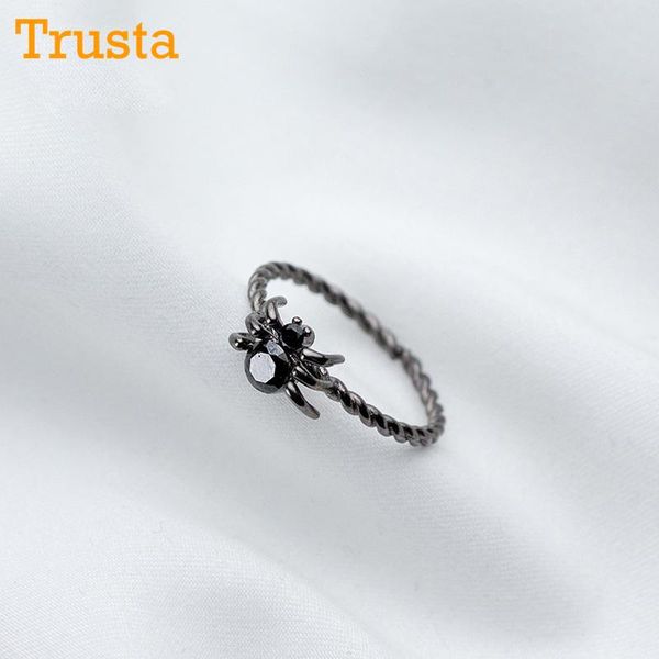 cluster rings trusta 100% 925 real sterling silver fashion jewelry black spider ring sizable 5 6 7 girls kids xmas gift ds505 drop, Golden;silver
cluster rings trusta 100% 925 real sterling silver fashion jewelry black spider ring sizable 5 6 7 girls kids xmas gift ds505 drop, Golden;silver