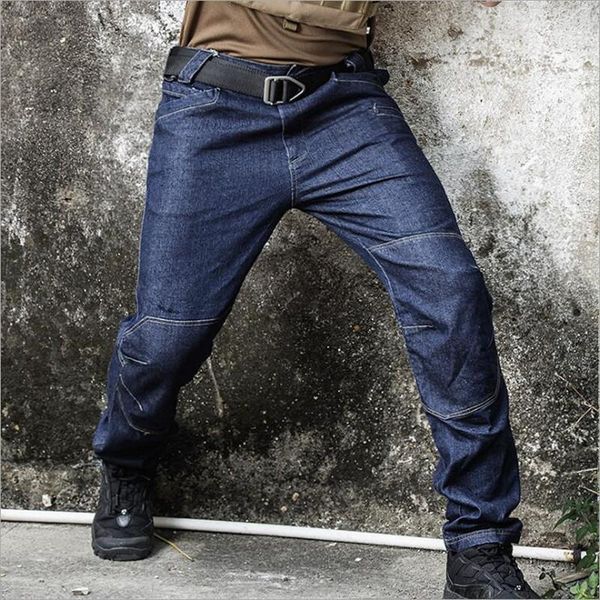 men's jeans male outdoor tactical loose straight summer elastic multi-pocket jean pants1, Blue
men's jeans male outdoor tactical loose straight summer elastic multi-pocket jean pants1, Blue