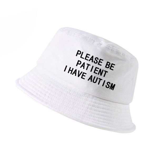 cloches please be patient i have autism letter print bucket hat men women fisherman hats summer outdoor hunting fishing cap harajuku, Blue;gray
cloches please be patient i have autism letter print bucket hat men women fisherman hats summer outdoor hunting fishing cap harajuku, Blue;gray