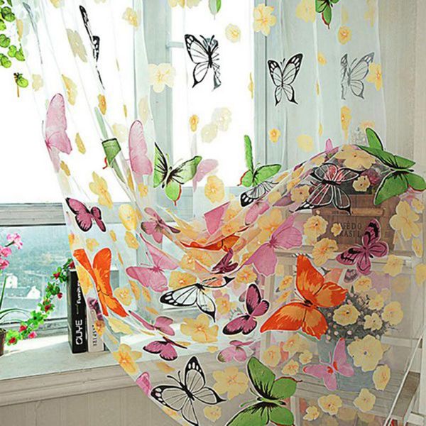 curtain & drapes 2021 european style beautiful butterfly print sheer panel window balcony tulle room divider
curtain & drapes 2021 european style beautiful butterfly print sheer panel window balcony tulle room divider