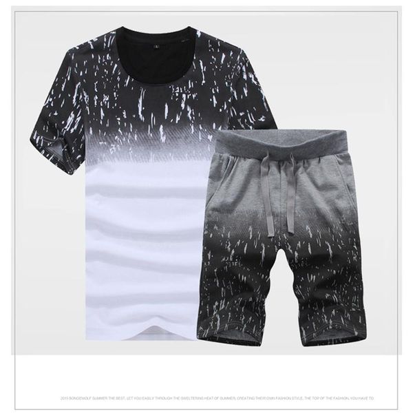 men's sportswear suit 2-piece short-sleeve running suit men's clothing shorts t-shirt casual comfortable sportswear cool, Gray
men's sportswear suit 2-piece short-sleeve running suit men's clothing shorts t-shirt casual comfortable sportswear cool, Gray