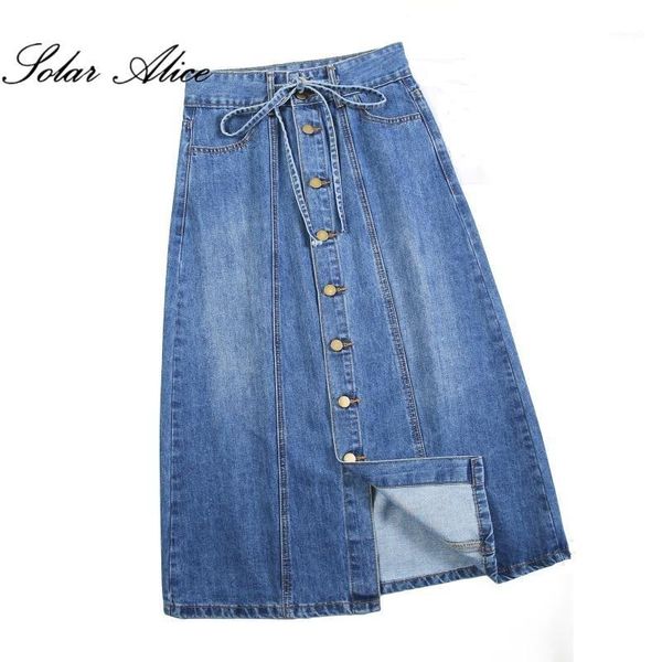 2020 new women's spring summer a-line front split elastic waist-breasted denim skirt girls fashion jeans skirt1, Black
2020 new women's spring summer a-line front split elastic waist-breasted denim skirt girls fashion jeans skirt1, Black