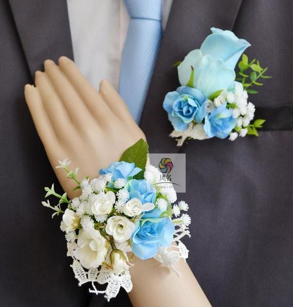 decorative flowers & wreaths handmade corsages blue rose bridal wedding supplies groom boutonniere bride bridesmaid hand wrist flower artifi
decorative flowers & wreaths handmade corsages blue rose bridal wedding supplies groom boutonniere bride bridesmaid hand wrist flower artifi