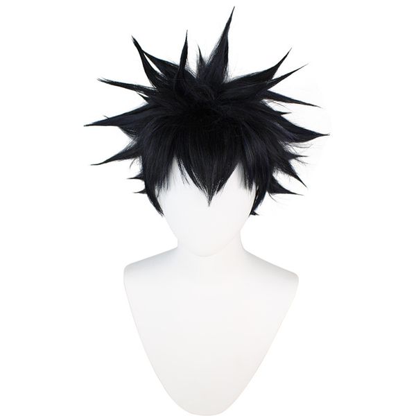 anime costumes jujutsu kaisen fushiguro megumicos cos wig skyward upturned short hair explosive head short wig cosplay, Black
anime costumes jujutsu kaisen fushiguro megumicos cos wig skyward upturned short hair explosive head short wig cosplay, Black