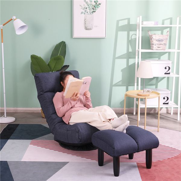 us stock single sofa reclining chair japanese lazy sofa tatami balcony reclining chair leisure sofa adjustable chair
us stock single sofa reclining chair japanese lazy sofa tatami balcony reclining chair leisure sofa adjustable chair