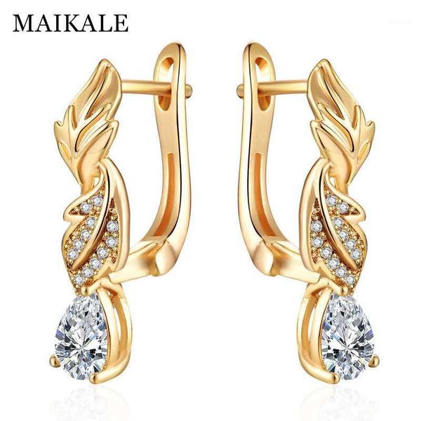 stud maikale classic leaves earrings water drop white cubic zirconia long gold simple korean for women1, Golden;silver
stud maikale classic leaves earrings water drop white cubic zirconia long gold simple korean for women1, Golden;silver