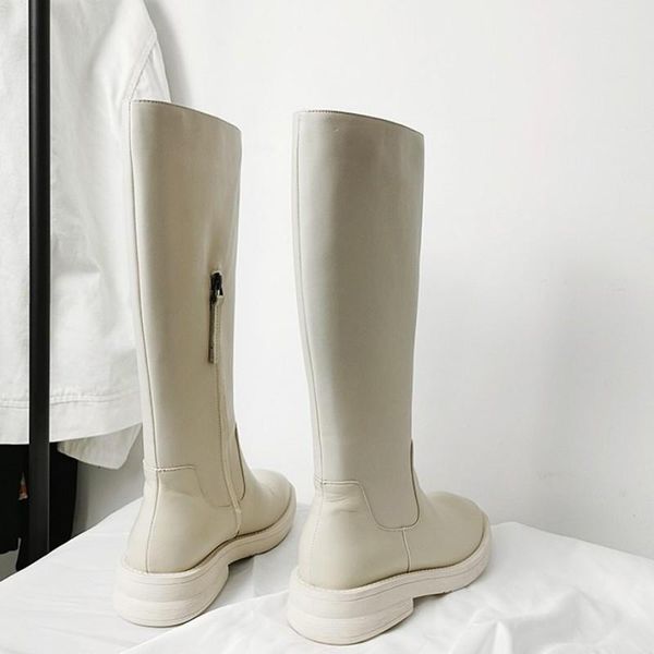 women round toe fashion thick platform knight zipper high shoes female winter genuine leather riding boots, Black
women round toe fashion thick platform knight zipper high shoes female winter genuine leather riding boots, Black