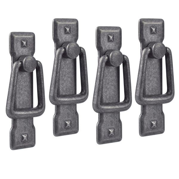 4x retro cabinet knobs drawer door bin cupboard drop ring pulls handle
4x retro cabinet knobs drawer door bin cupboard drop ring pulls handle