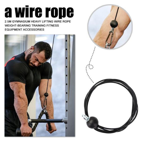 gym cable wire rope strength training equipment heavy duty cable fitness pulley for working-out comfortable decoration
gym cable wire rope strength training equipment heavy duty cable fitness pulley for working-out comfortable decoration